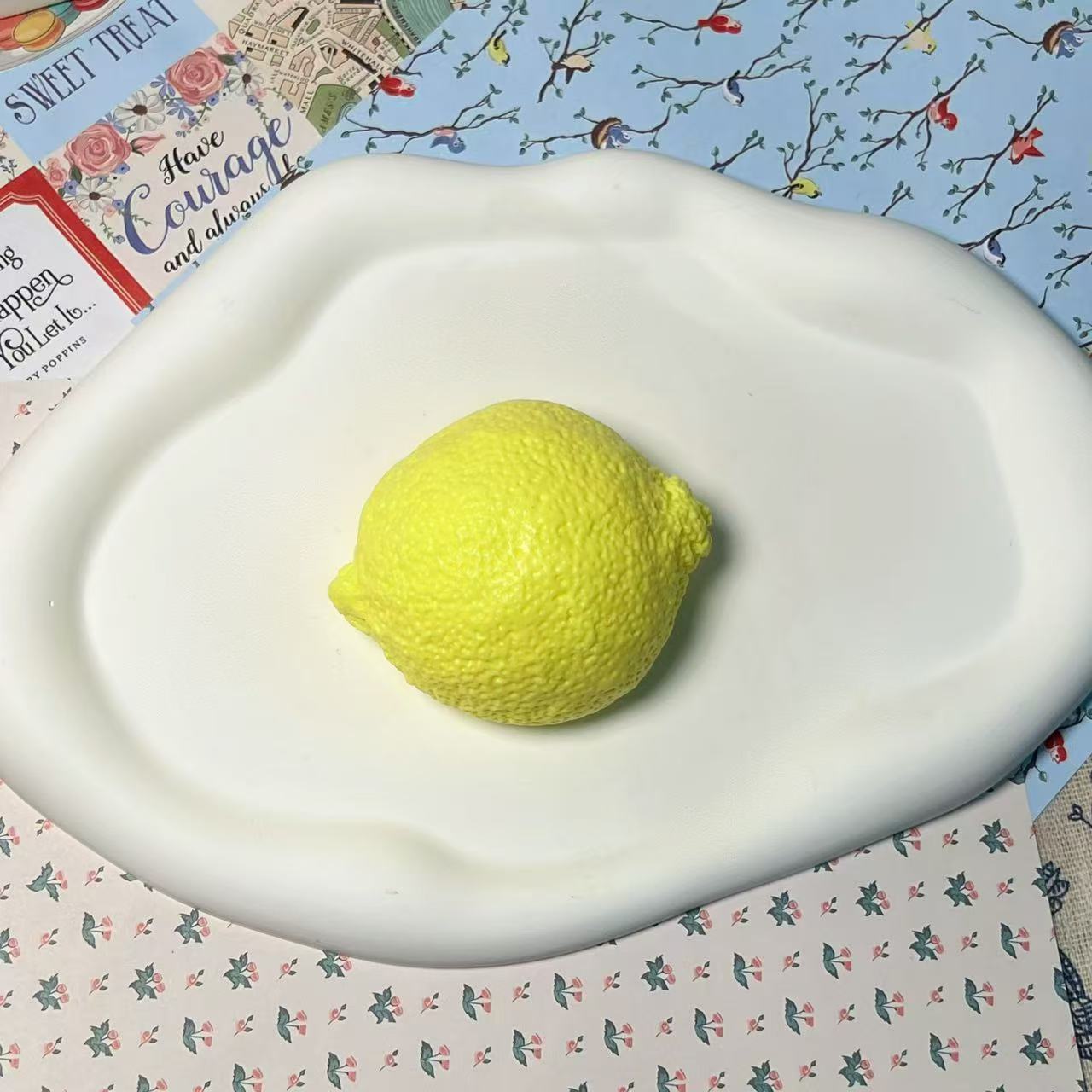 Lemon Taba Squishy Toy