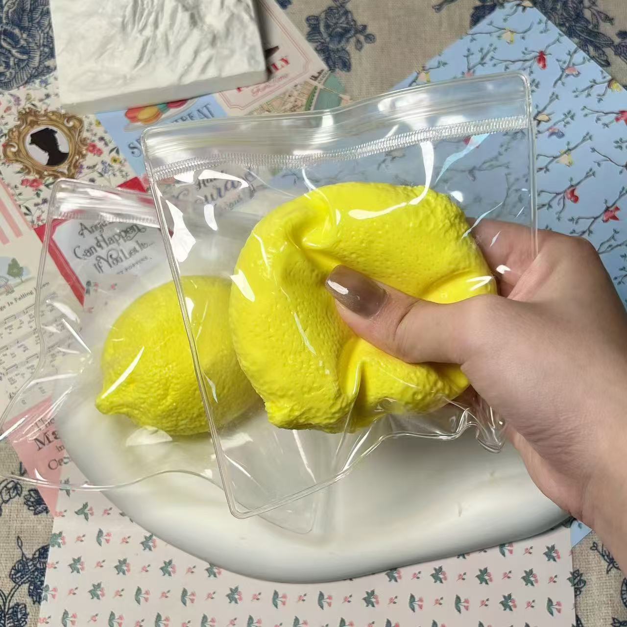 Lemon Taba Squishy Toy