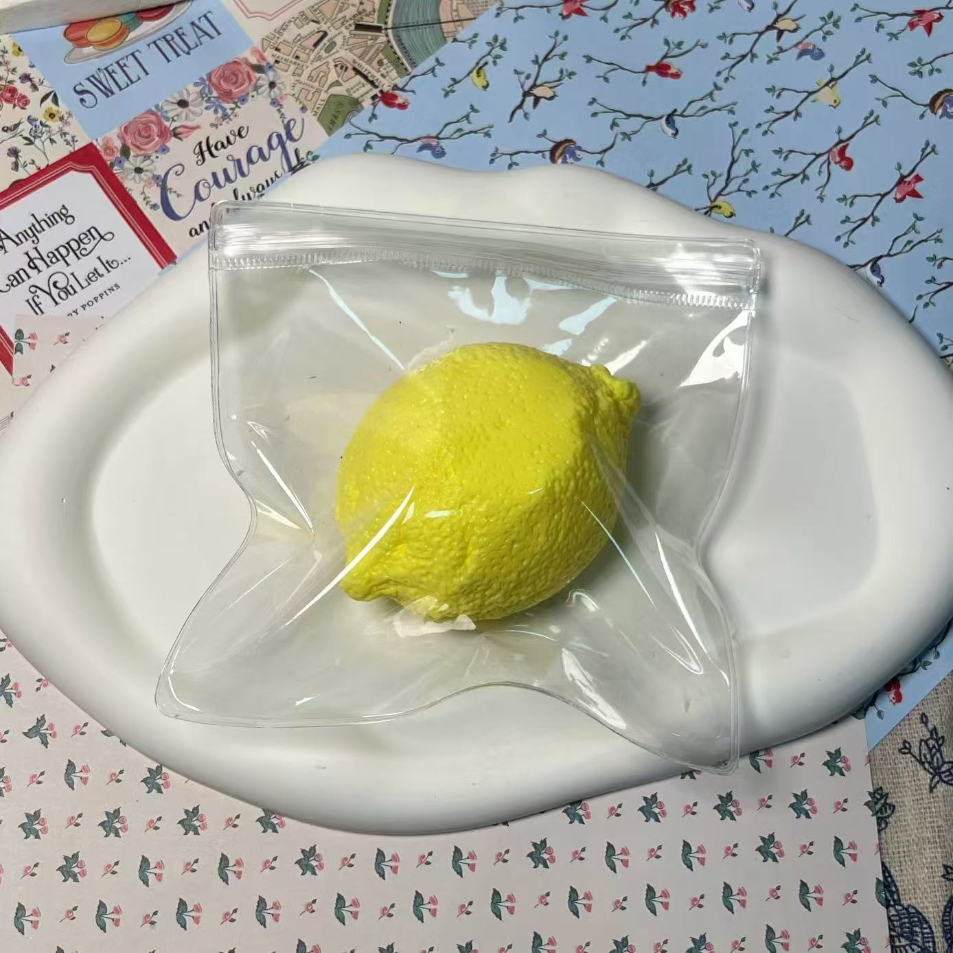 Lemon Taba Squishy Toy